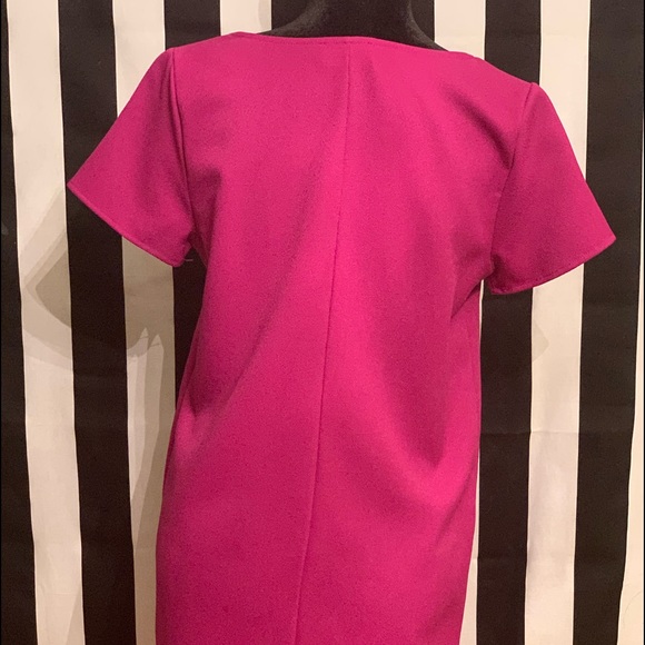 Adorable Everly dress with v neck & fun stitching - Picture 4 of 6